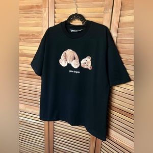 PALM ANGELS
​Little Boy’s & Boy’s Teddy Logo Graphic Tee